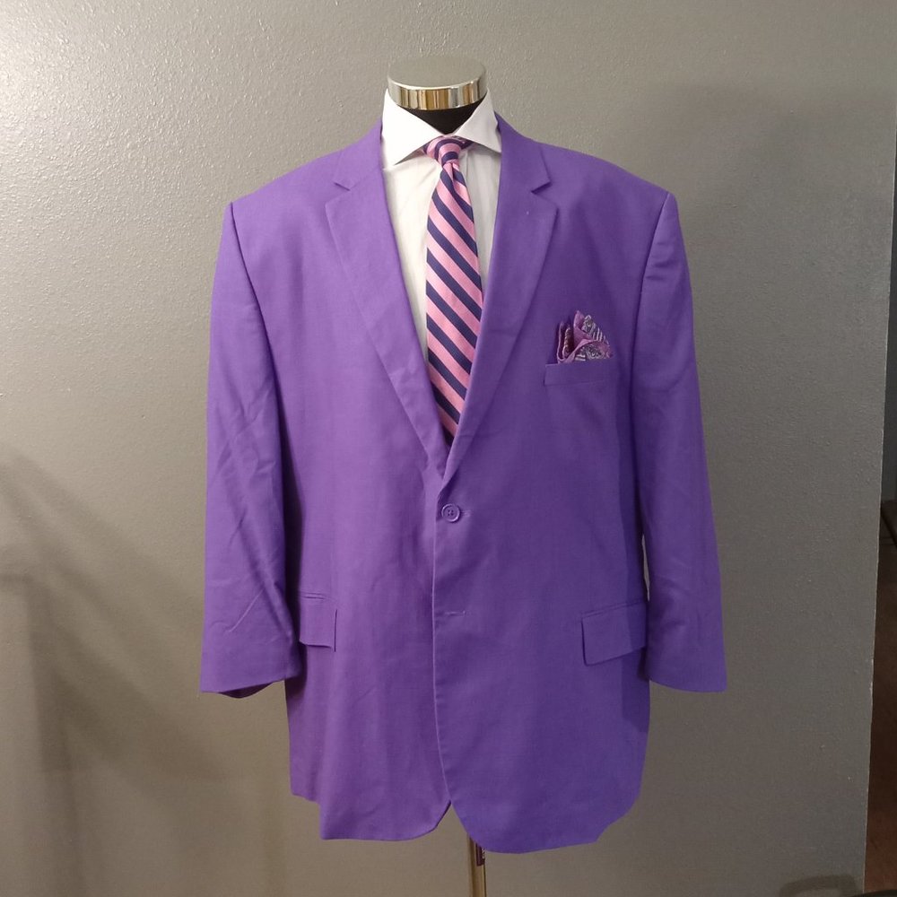 John Blair Mens Pre-Owned Sport Coat Blazer Sz 54 R